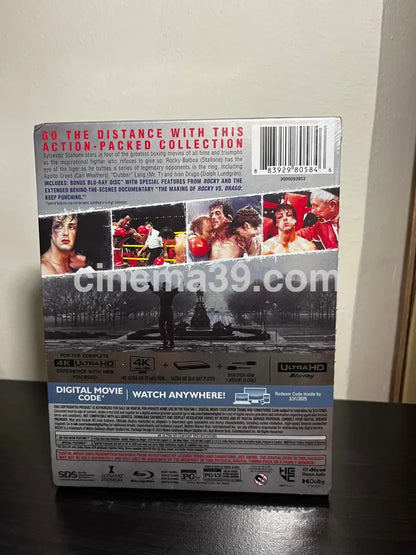 [Nuevo] Rocky: 4-Film The Knockout Collection Películas 4K 4K Antología