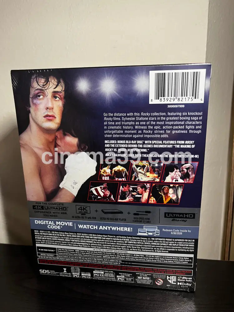 [Nuevo] Rocky Ultimate Knockout Collection 4K 4K Colección
