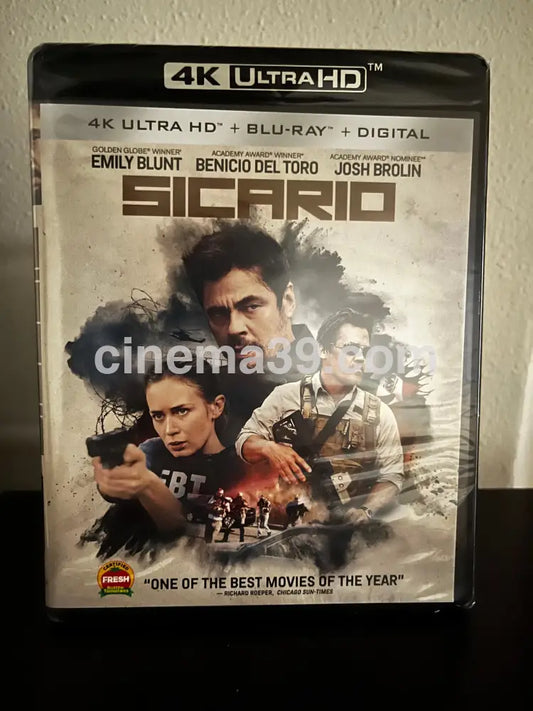 [Nuevo]Sicario 4K + Bluray + Código Digital 4K