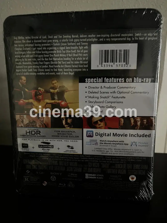[Nuevo] Snatch 4k - Bluray + Código Digital **Leer Nota** 4K