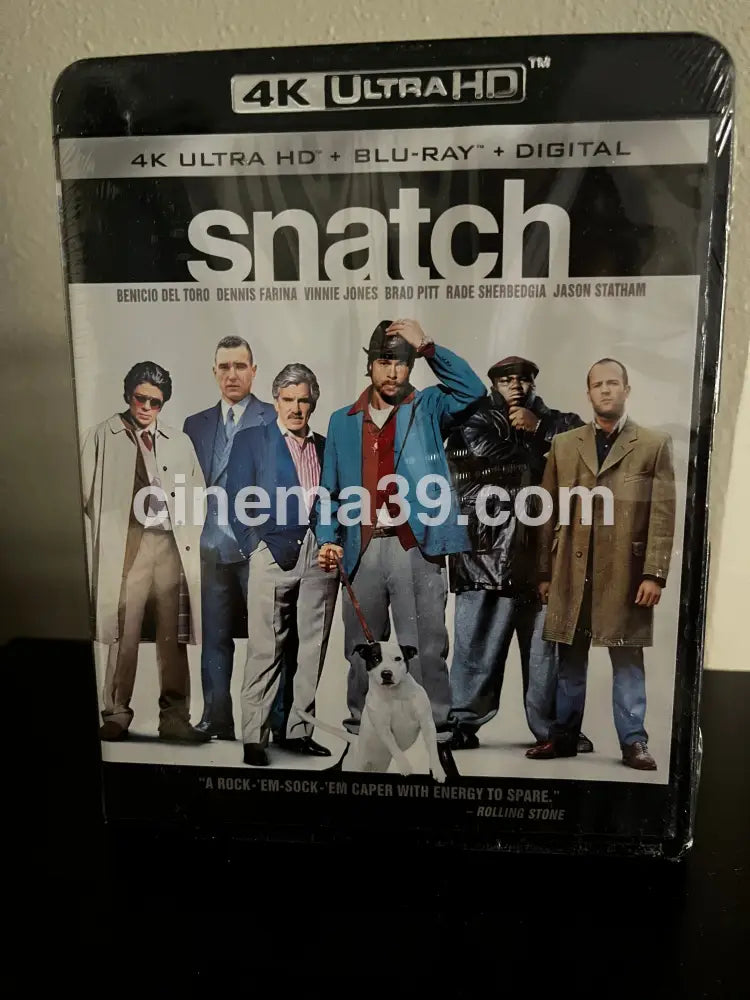 [Nuevo] Snatch 4k - Bluray + Código Digital **Leer Nota** 4K