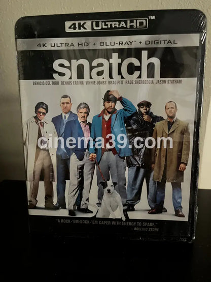 [Nuevo] Snatch 4k - Bluray + Código Digital **Leer Nota** 4K