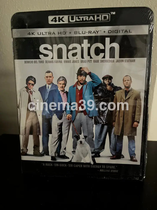 [Nuevo] Snatch 4k - Bluray + Código Digital **Leer Nota** 4K