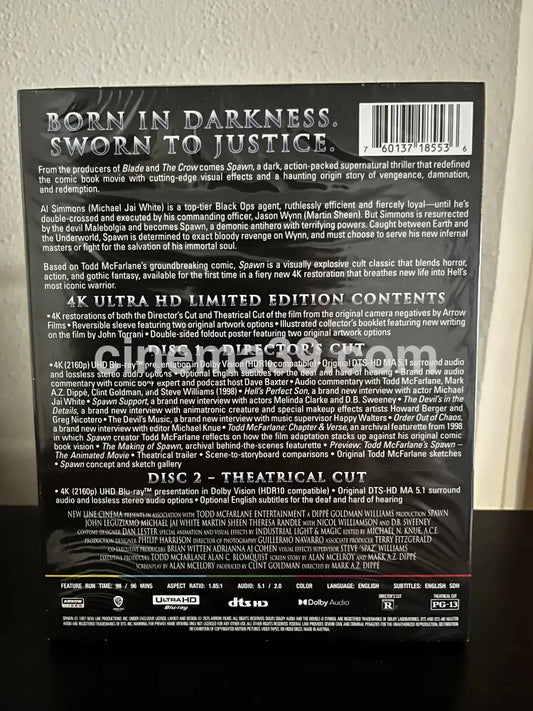 [Nuevo] Spawn Película 4K Arrow Limited Edition + Bluray 4K Limited Edition