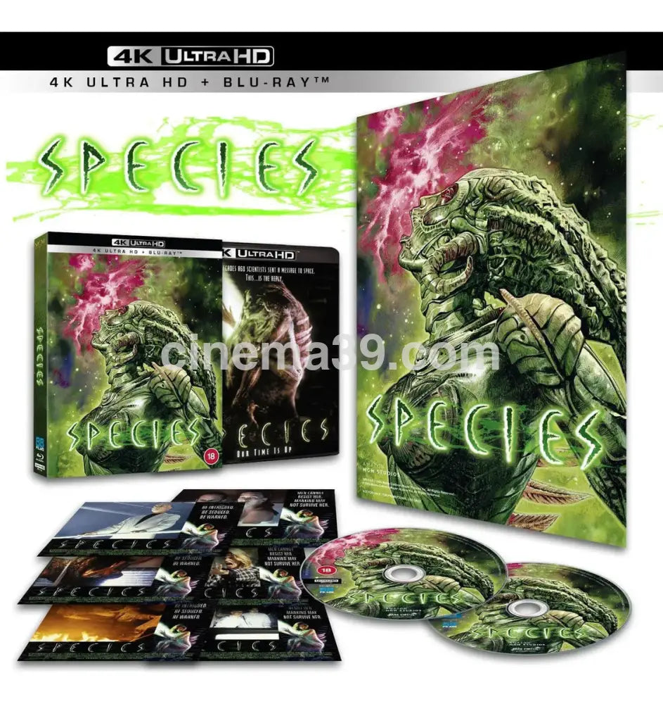 [Nuevo] Species (1995) Deluxe Collector’s Edition 4K Deluxe Edition