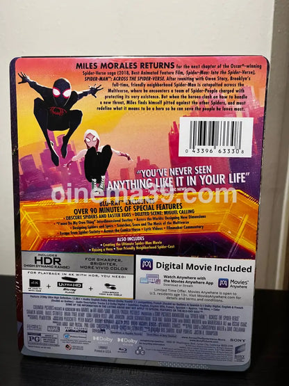 [Nuevo] Spiderman Across The Spiderverse 4K Steelbook + Blu-ray 4k Steelbook
