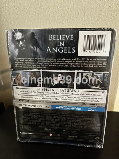 [Nuevo]The Crow (El Cuervo) 4K Steelbok + Código Digital 4K Limited Edition