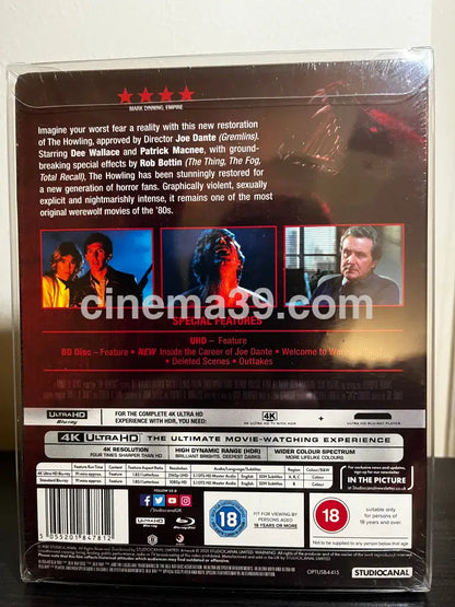 [Nuevo] The Howling 4K Steelbook de Colección + Bluray 4K Collector Edition