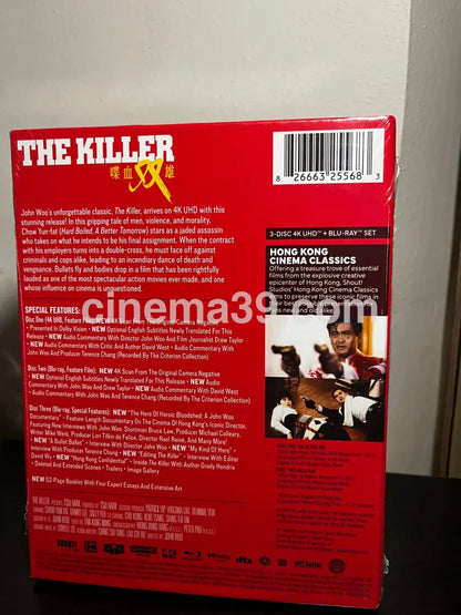 [Nuevo] The Killer Edición Deluxe con Slipcase 4K + Bluray 4K Deluxe Edition