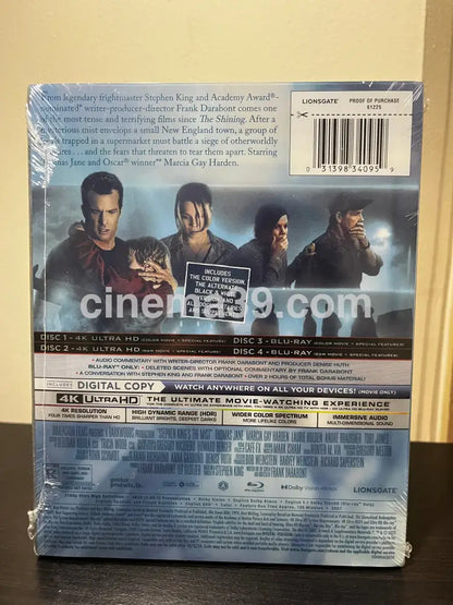 [Nuevo] The Mist 4K Steelbook + Blu-ray 4k Steelbook