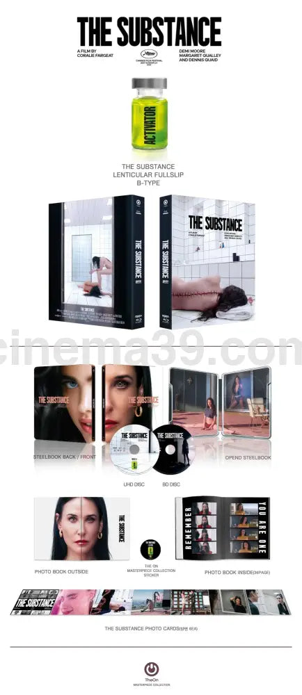 [Nuevo] The Substance Steelbook Lenticular Kimchidvd 4K + Bluray 4k Steelbook