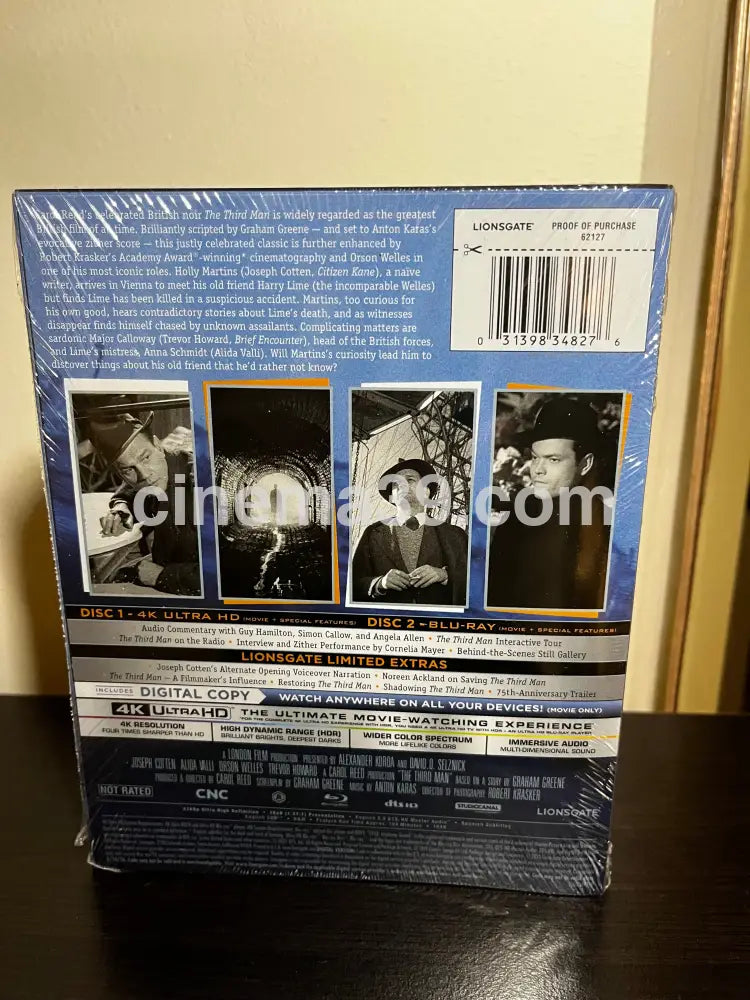 [Nuevo] The Third Man 4K Steelbook + Blu-ray 4k Steelbook
