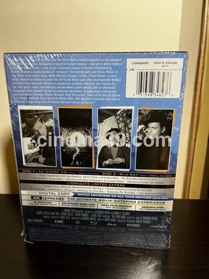 [Nuevo] The Third Man 4K Steelbook + Blu-ray 4k Steelbook
