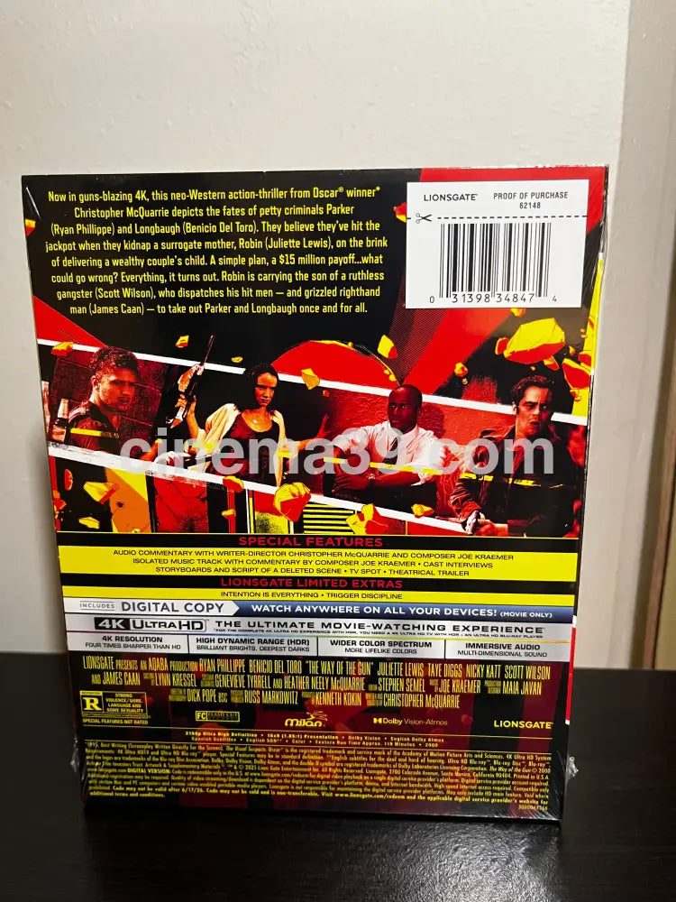 [Nuevo] The Way of the Gun 4K Lenticular SteelBook 4k Steelbook