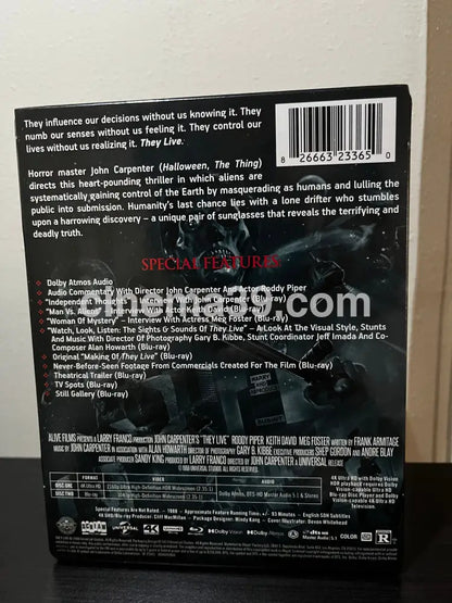 [Nuevo] They Live Película 4K Steelbook + Blu-ray 4K Collector Edition
