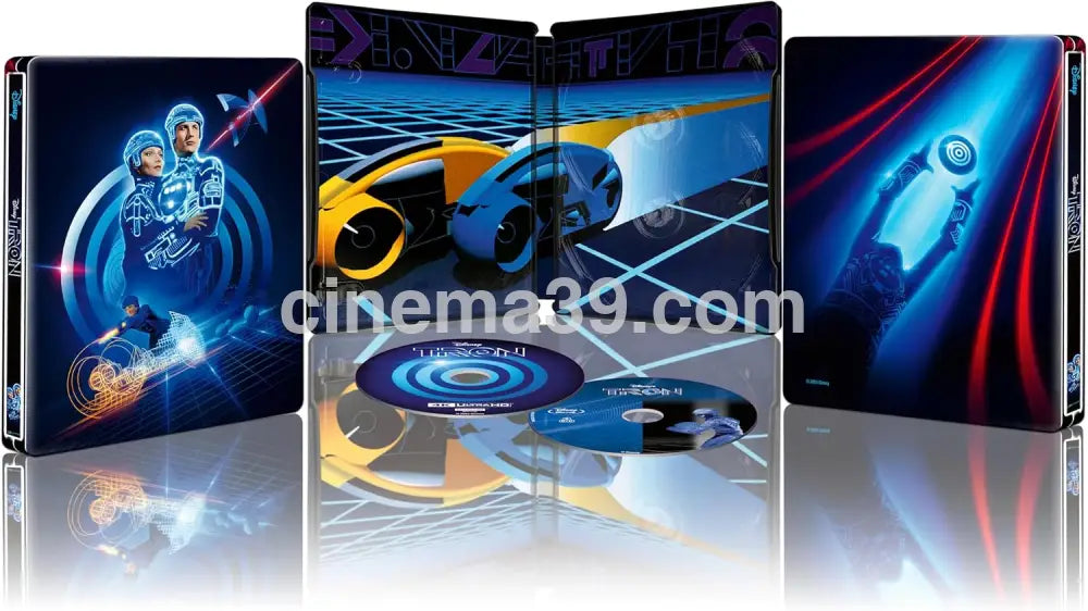 [Nuevo] Tron 1982 y Tron Legacy 4K Steelbook + Blu-ray + Código Digital 4K