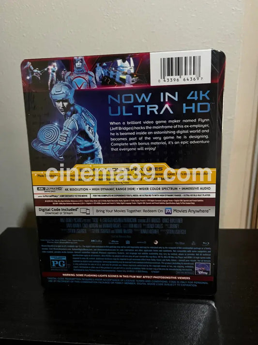 [Nuevo] Tron 4K Steelbook + Bluray + Código Digital 4K Collector Edition