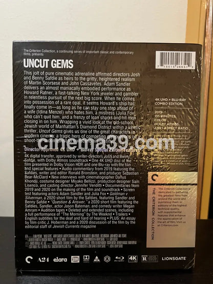 [Nuevo] Uncut Gems 4K Criterion + Blu-ray 4K Criteron