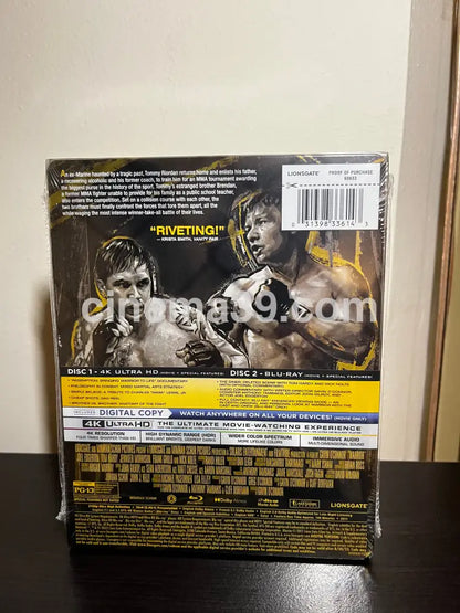 [Nuevo] Warrior Película 4K SteelBook + Blu-ray 4k Steelbook