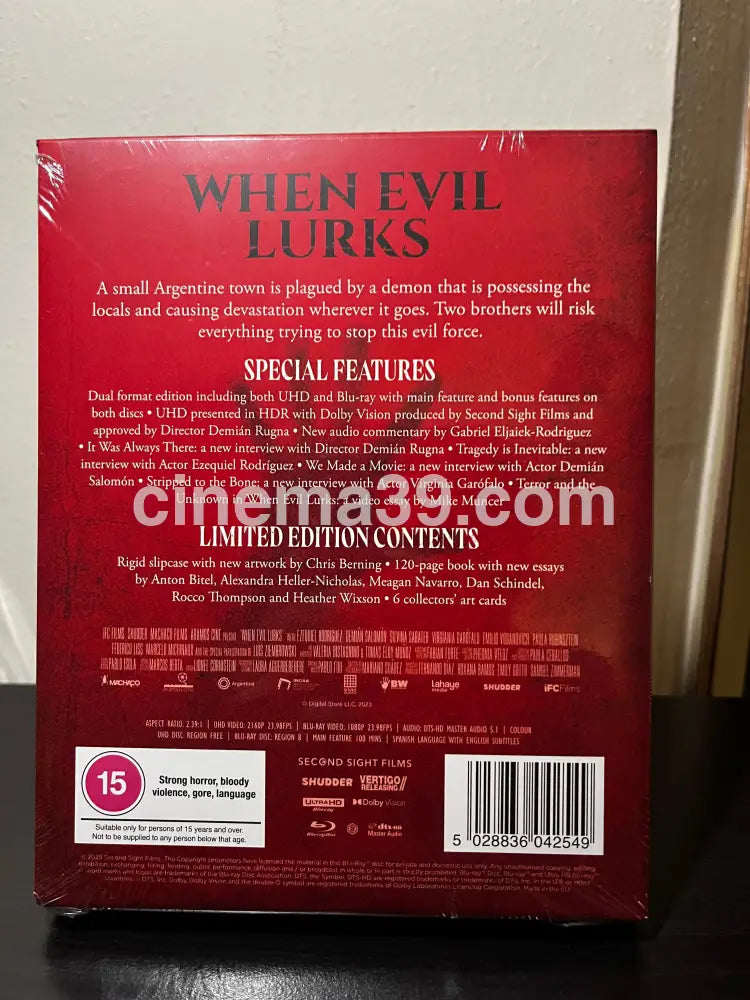 [Nuevo] When Evil Lurks Pelicula 4K Edición Limitada + Blu-ray 4K Limited Edition