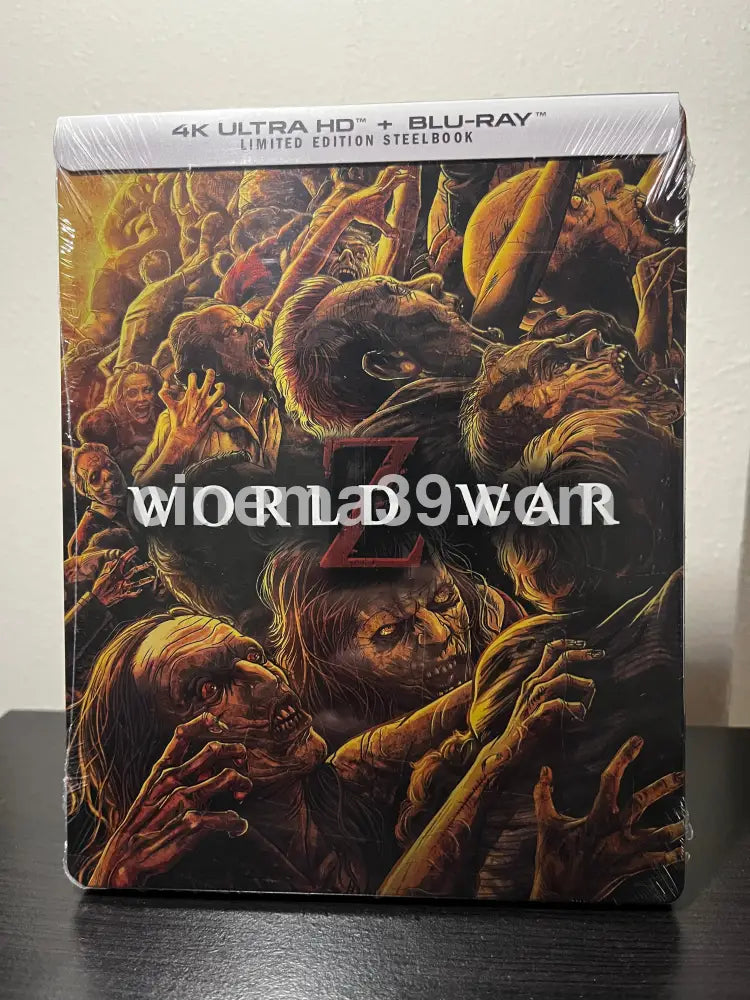 [Nuevo] World War Z Walmart Exclusive 4K Steelbook + Blu-ray 4K Limited Edition