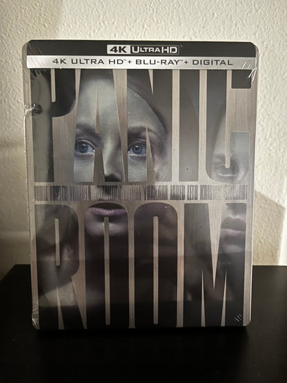 [Nuevo] Panic Room Habitación Del Panico Steelbook 4k Uhd + Blu-ray + Código Digital