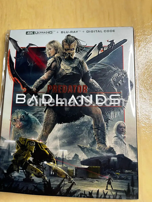 Predator: Badlands Película 4K + Blu-ray + Digital 4K