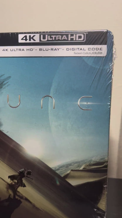 [Nuevo] Dune Part 1 Steelbook 4K Edición Limitada + Blu-ray + Código Digital