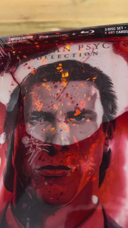 American Psycho Colección Blood Pack Edición Limitada 4K + Blu-ray