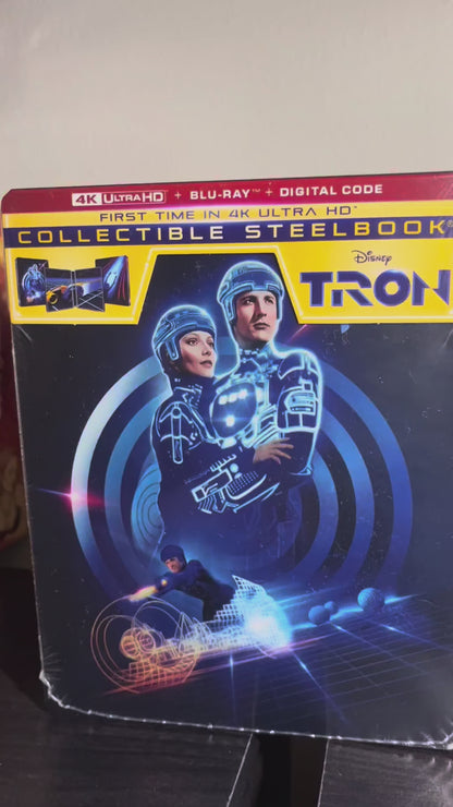 [Nuevo] Trilogía Tron 4K Steelboks + Blu-ray + Código Digital