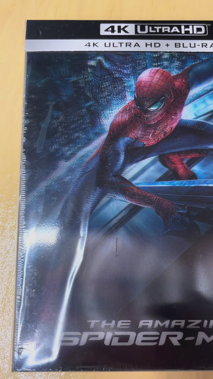 The Amazing Spiderman Lenticular Doble Película 4K Steelbook Manta Lab ME#83