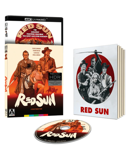 Red Sun Película 4K + Blu-ray Edición Limitada Arrow Video