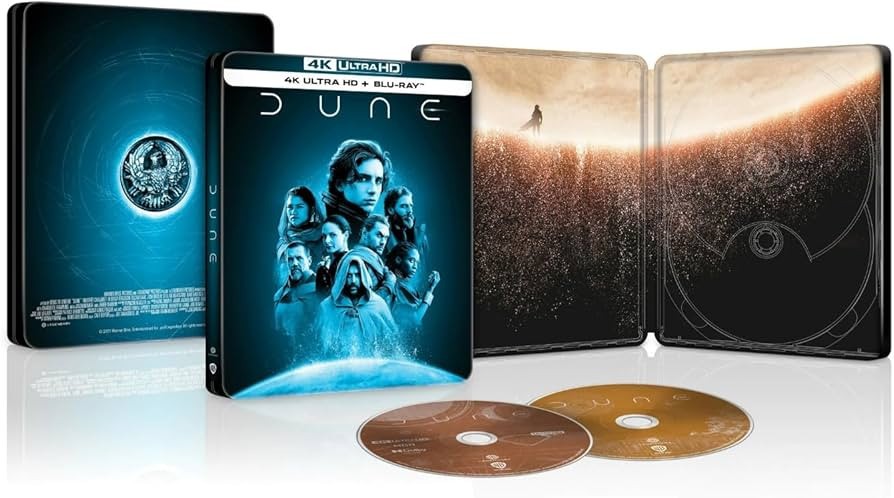 [Nuevo] Dune Part 1 Steelbook 4K Edición Glow In The Dark + Blu-ray