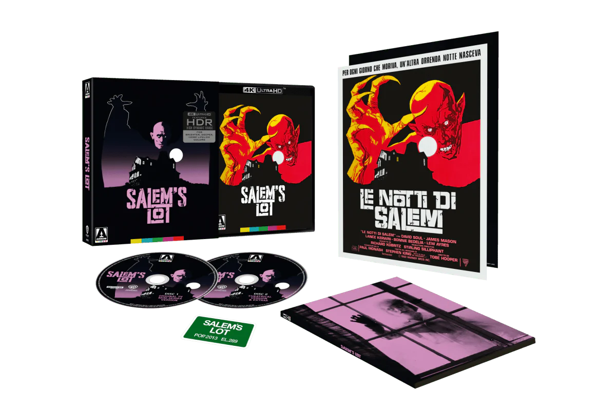 Salem's Lot Película 4K Edición Limitada + Blu-ray