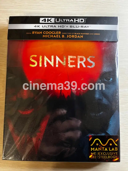 Sinners Película 4K Steelbook Manta Lab ME#82 4K Manta Lab