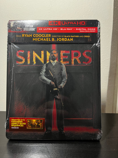 [Nuevo] Sinners 4K Steelbook + Blu-ray + Código Digital
