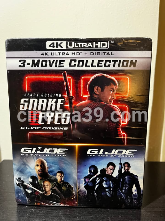 Snake Eyes: G.I. Joe Origins Colección 3-Películas 4K
