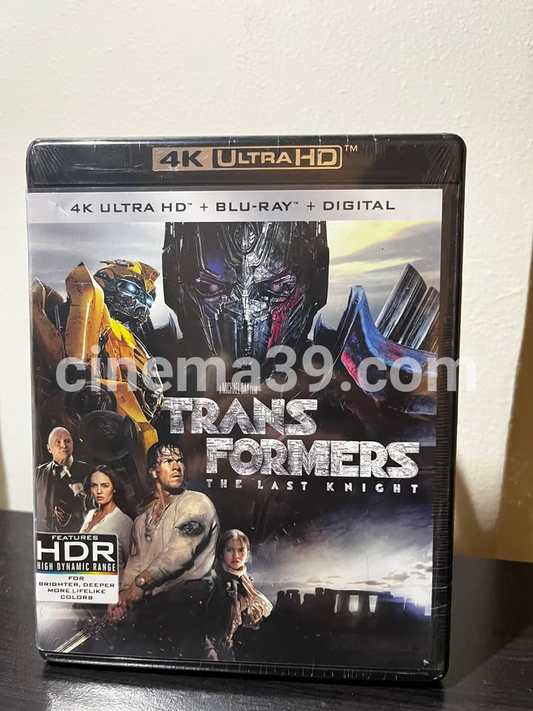 Transformers The Last Knight Película 4K + Blu-ray