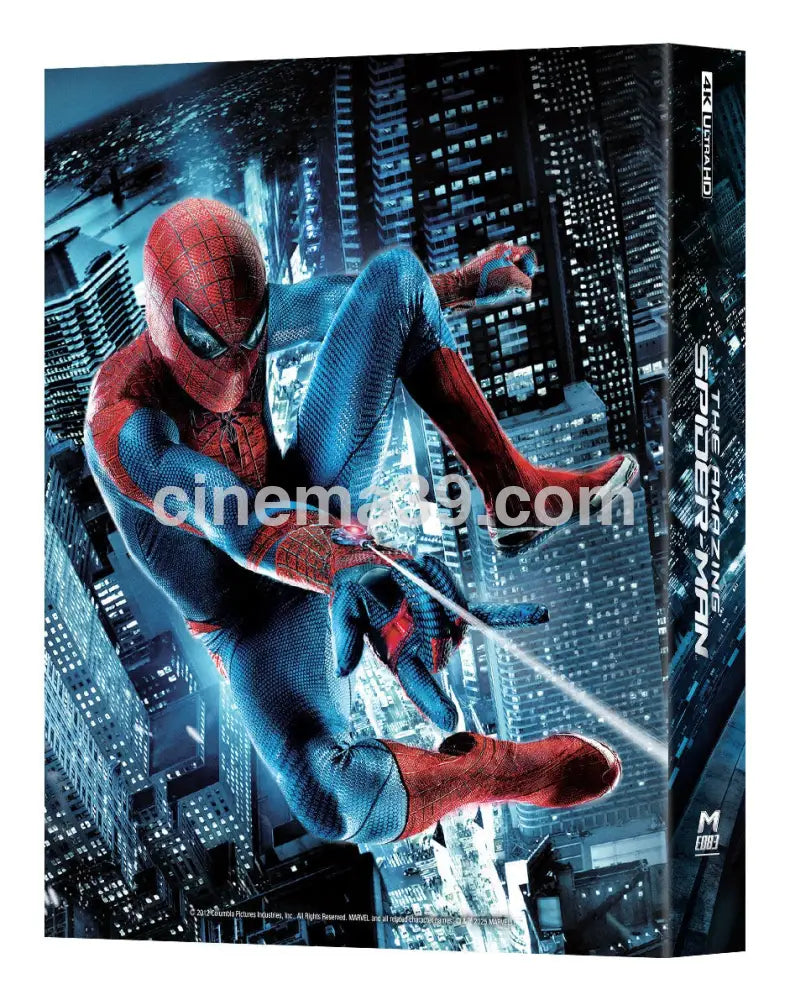 The Amazing Spiderman Lenticular Doble Película 4K Steelbook Manta Lab ME#83 4K Manta Lab