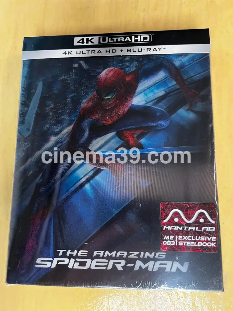 The Amazing Spiderman Lenticular Doble Película 4K Steelbook Manta Lab ME#83 4K Manta Lab
