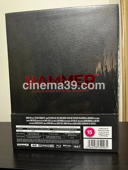 The Curse of Frankenstein 4K Edición Limitada 4K Limited Edition