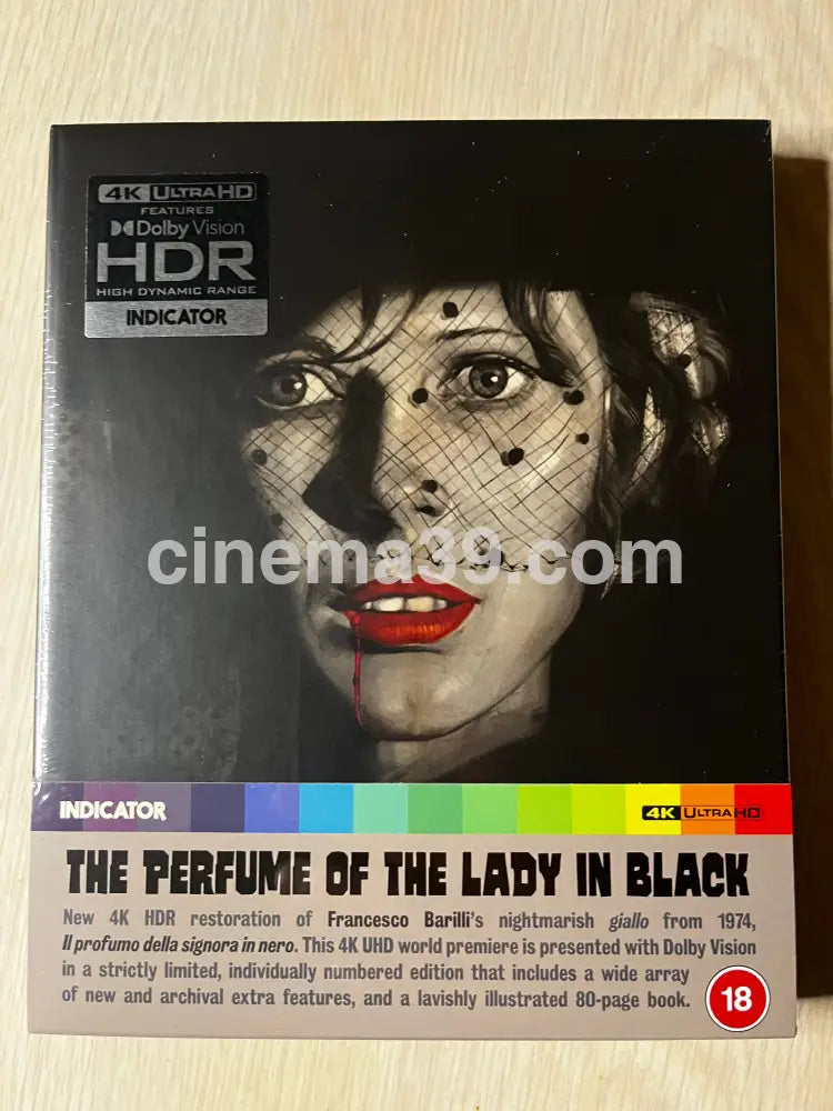 The Perfum of The Lady in Black Película 4K Edición Limitada Indicator 4K Limited Edition