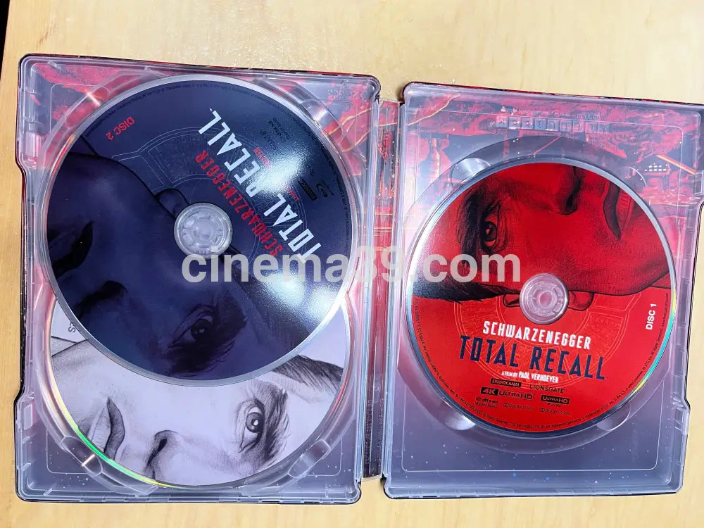 Total Recall Película 4K Steelbook + Blu-ray Edición Limitada Best Buy * Leer Nota 4k Steelbook