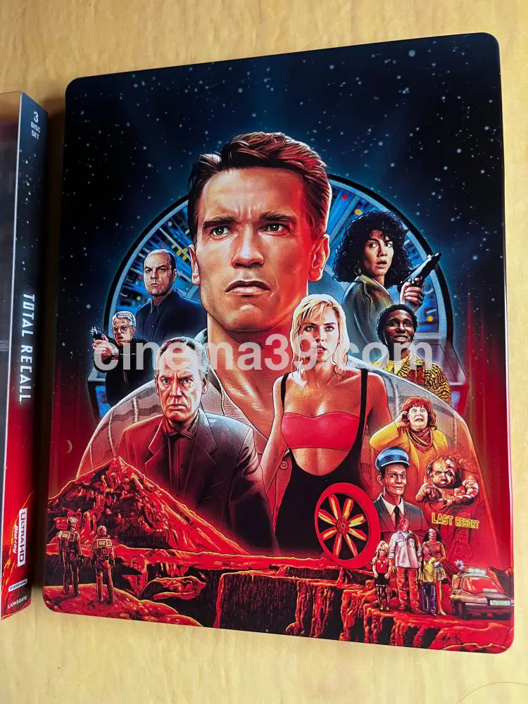 Total Recall Película 4K Steelbook + Blu-ray Edición Limitada Best Buy * Leer Nota 4k Steelbook