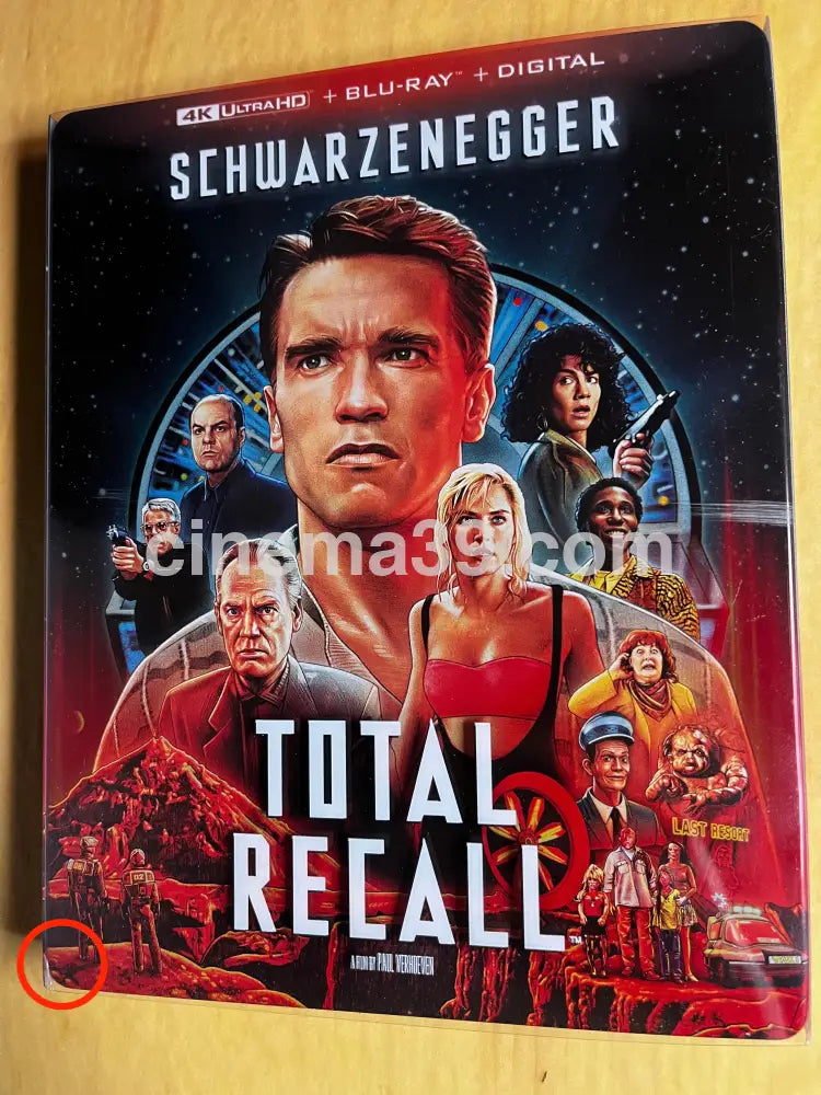 Total Recall Película 4K Steelbook + Blu-ray Edición Limitada Best Buy * Leer Nota 4k Steelbook