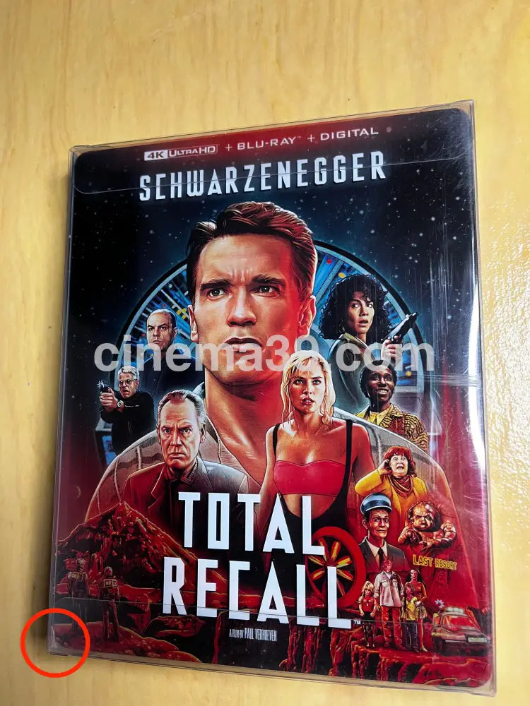Total Recall Película 4K Steelbook + Blu-ray Edición Limitada Best Buy * Leer Nota 4k Steelbook
