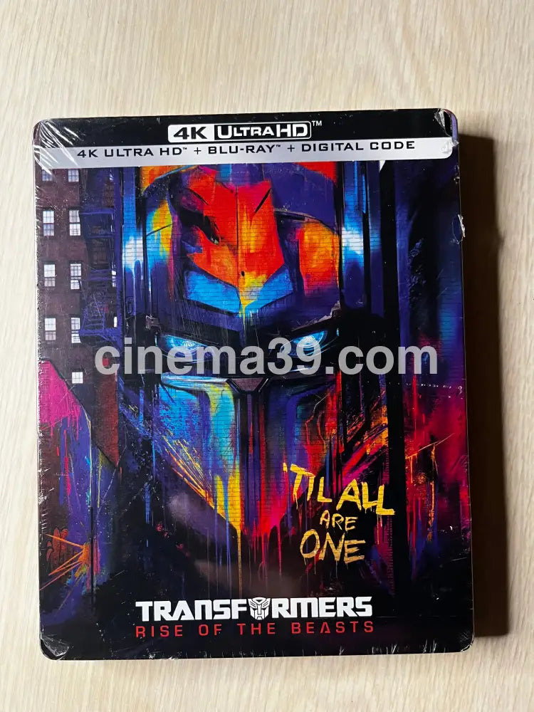 Transformers: Rise of the Beasts Película 4K Steelbook + Blu-ray 4k Steelbook