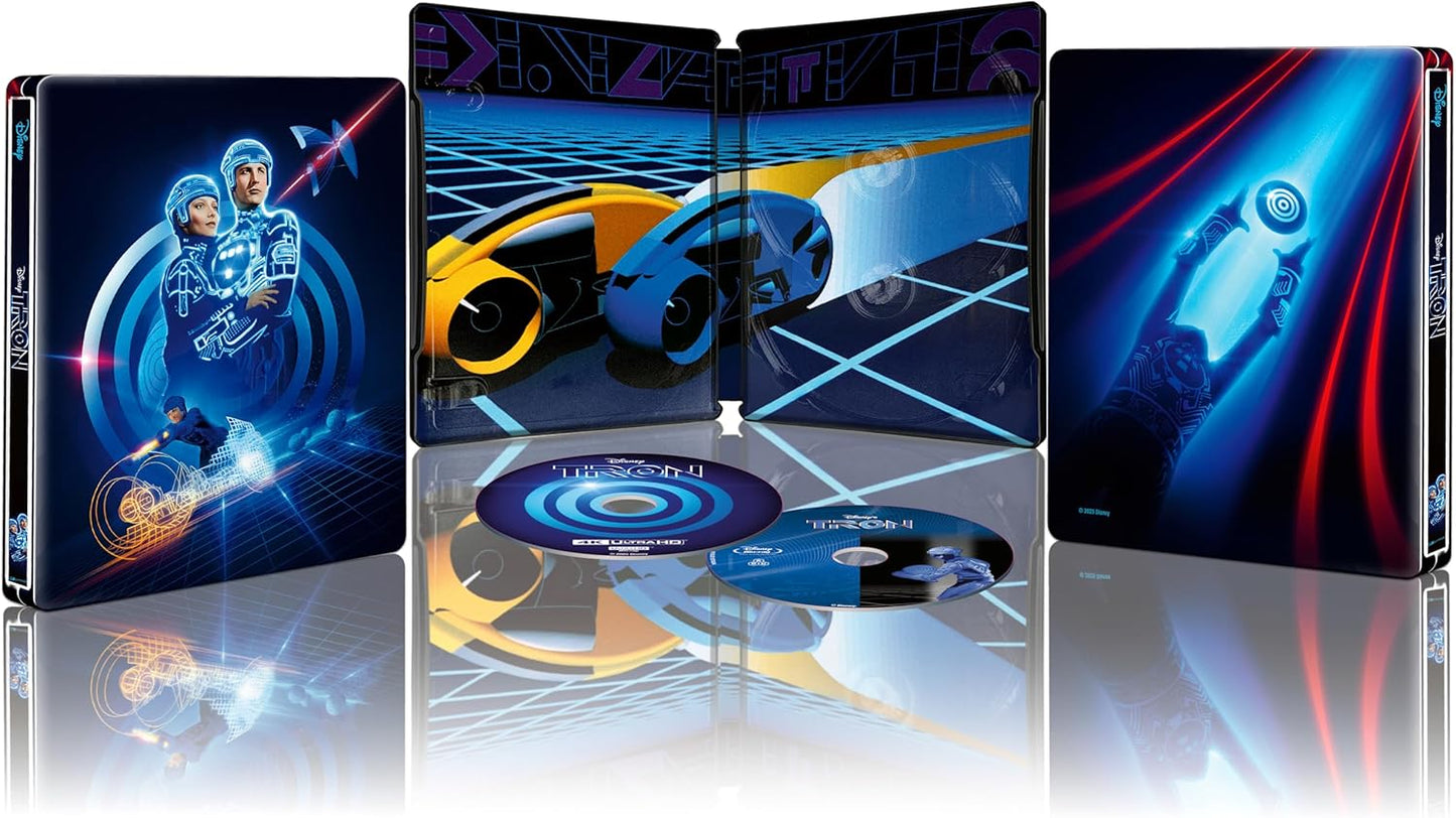 [Nuevo] Tron 1982 y Tron Legacy 4K Steelbook + Blu-ray + Código Digital