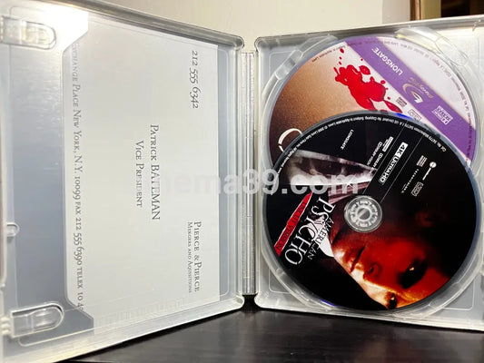 [Usado] American Pyscho 4K Steelbook + Blu-ray 4k Steelbook