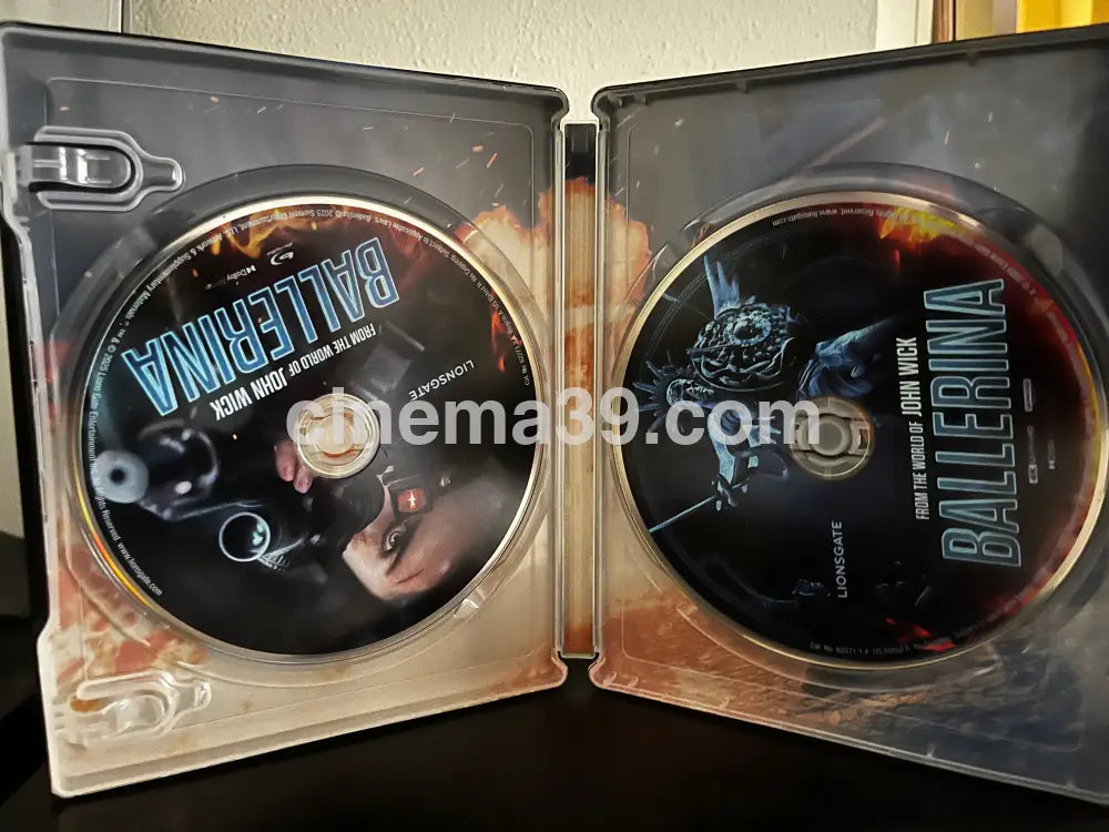 [Usado]Ballerina Walmart Exclusive Steelbook 4K + Bluray 4K